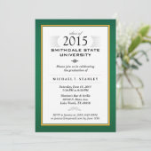 Invitation du Green & Gold Formal Graduation Party (Debout devant)