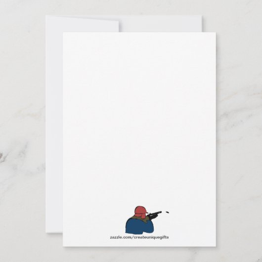 Invitation du groupe de chasse (Dos)