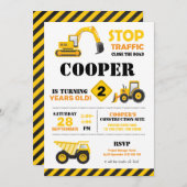 Invitation du groupe de construction (Devant / Derrière)