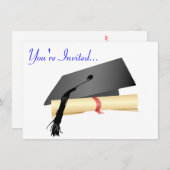 Invitation du groupe de diplômés (Devant / Derrière)