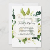 Invitation du groupe d'engagement floral Alabaster (Devant)