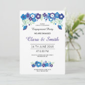 Invitation du groupe d'engagement floral romantiqu (Debout devant)