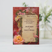 Invitation du groupe d'engagement romantique (Debout devant)