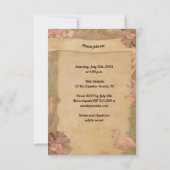 Invitation du groupe d'engagement romantique (Dos)
