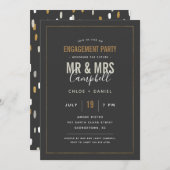 Invitation du groupe d'engagement Shimmer (Devant / Derrière)