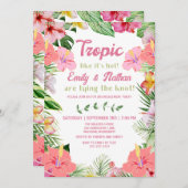 Invitation du groupe d'engagement Tropical Luau (Devant / Derrière)