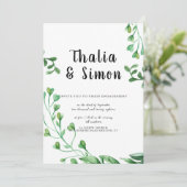 Invitation du groupe d'engagement vert (Debout devant)