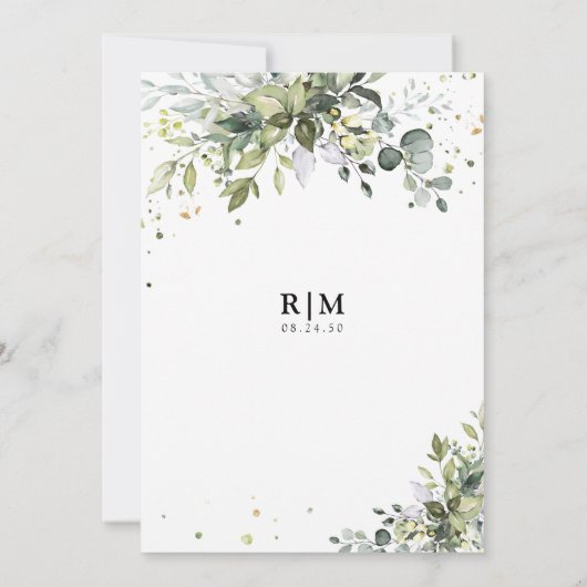 Invitation du groupe d'engagement vert (Dos)