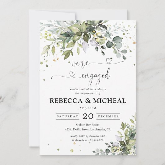 Invitation du groupe d'engagement vert (Devant)