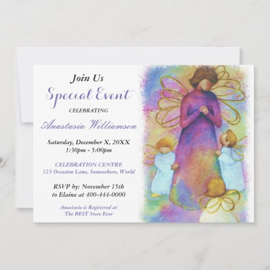 Invitation du groupe d'événements spéciaux (Devant)