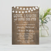 Invitation du groupe Rustic Wood Engagement (Debout devant)