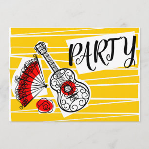 Invitation du groupe Souvenirs espagnol