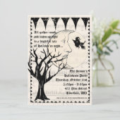 Invitation du Halloween Gothic Party (Debout devant)