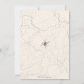 Invitation du Halloween Gothic Party (Dos)