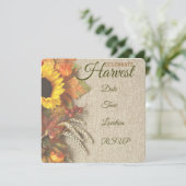 Invitation du Harvest Party (Debout devant)