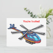 Invitation du High Flying Helicopter Party (Debout devant)