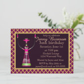 Invitation du Hookah Party des nuits arabes (Debout devant)