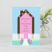 Invitation du House Party Invitation de la maison (Debout devant)