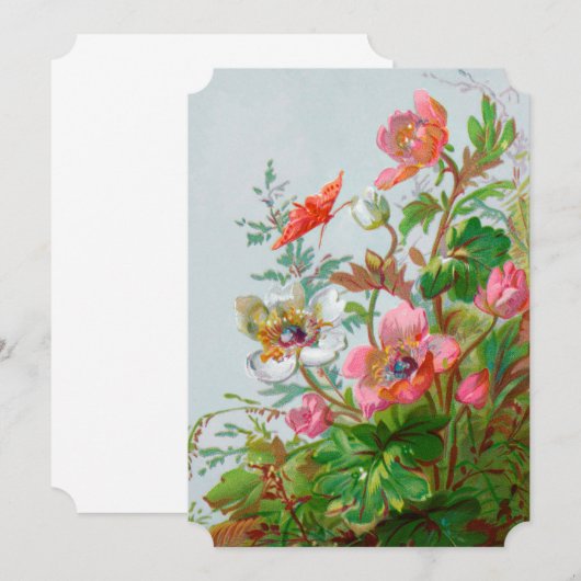 Invitation du jardin de Hérison (Devant / Derrière)