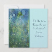 Invitation du jardin de pieuvre (Devant)