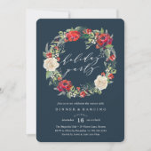 Invitation du Jardin de vacances Wreath Party (Devant)