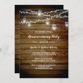 Invitation du Jardin rustique (Devant / Derrière)