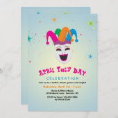 Invitation du Joker April Fool (Devant / Derrière)