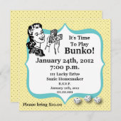Invitation du joueur Lucky Bunko par Artinspashed (Devant / Derrière)