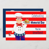 Invitation du jour commémoratif, Chef servant Chee (Devant / Derrière)