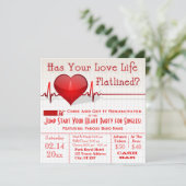 Invitation du jour d'Anti-Valentine de graphique (Debout devant)