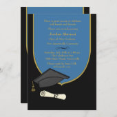 Invitation du jour de début (Devant / Derrière)