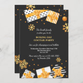 Invitation du jour de la boxe (Devant / Derrière)