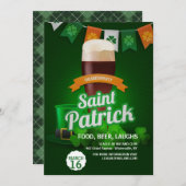 Invitation du "Jour de la Saint Patrick" du Parti  (Devant / Derrière)