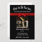 Invitation du Jour de l'An (Devant / Derrière)