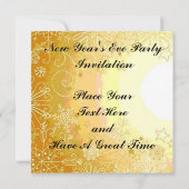 Invitation du Jour de l'An (Dos)