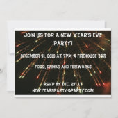 Invitation du Jour de l'An (Devant)