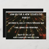 Invitation du Jour de l'An (Devant / Derrière)