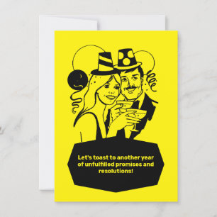 Invitation du Jour de l'An à la fête de la Saint-S