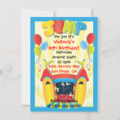 Invitation du Jour de l'anniversaire de la Maison  (Devant)