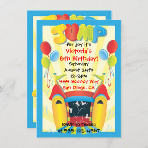 Invitation du Jour de l'anniversaire de la Maison