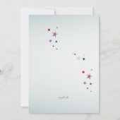 Invitation du Jour de l'Indépendance (Dos)