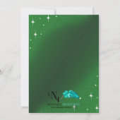 Invitation du Jour de l'Saint Patrick Green Lucky  (Dos)