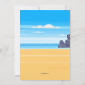 Invitation du jour de nettoyage de plage (Dos)