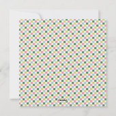 Invitation du Jour de Noël - Vert (Dos)
