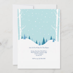 Invitation du jour des neiges
