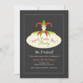 Invitation du jour d'imbécile d'avril (Devant)