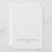 Invitation du jour du Patriot (Dos)