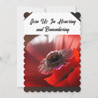 Invitation du jour du Souvenir