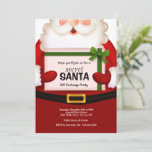 Invitation du Jour férié secret Père Noël (Debout devant)