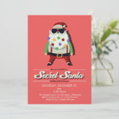 Invitation du Jour férié secret Père Noël (Debout devant)